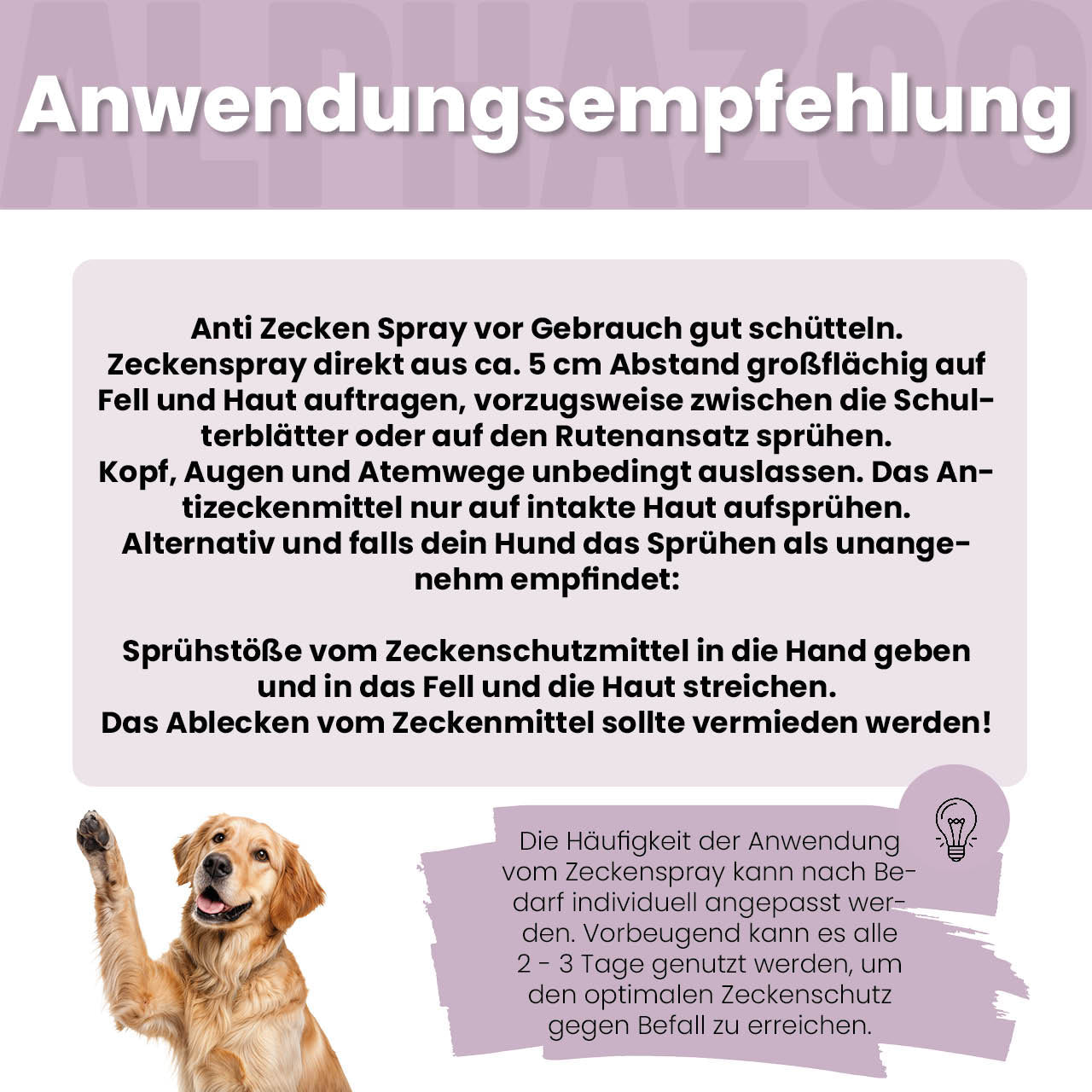 ZeckAttack Flåtspray til hunde
