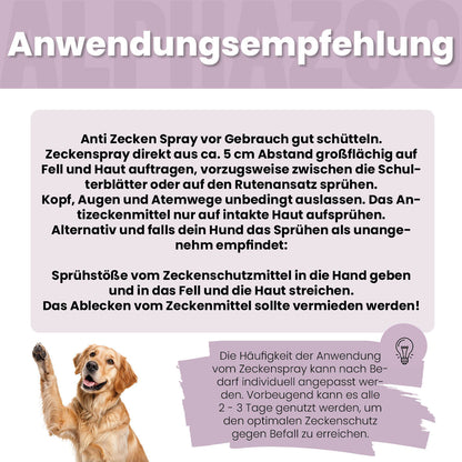 ZeckAttack Flåtspray til hunde